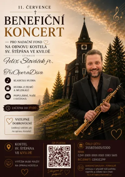 Felix Slováček jr. a TriOperaDiva - benefiční koncert