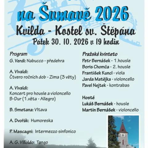 Smyčcový koncert 30.10.26, 19:00
